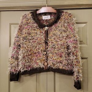 Multicolor Women's Cardigan Sweater